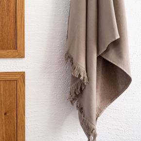 Пештемаль Hamam турецкая для пляжа, бассейна и яхты 100х180 Topkapi Pestemal - Дым