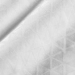 Наволочка бамбуковая с хлопком жаккард 50х70 Triangle - Белая