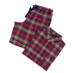 Комплект мужской с шортами и рубашкой William S - Бордовый - Фото 2