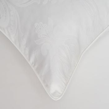 Наволочка 50х50 жаккардовая 2 шт.White Palette Grass - Белые