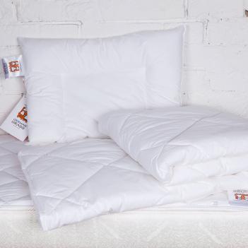 Комплект подушка, одеяло и наматрасник (40х60 + 100x135 + 60х120) Baby 90C Grass синтетика от German Grass