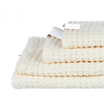 Полотенце вафля 65х110 Поусада Pousada от Abyss Habidecor (Абисс Хабидекор) 103 Ivory - Слоновая кость