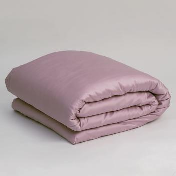 Пододеяльник сатин 240х220 Lilac Brilliant Grass - Лиловый - Коричневый