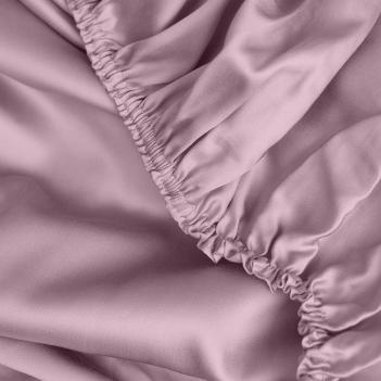 Постельное белье евро (200х220; 50х70 - 2 шт; 180х200х40) Lilac Brilliant Grass - Лиловое отделка простыни