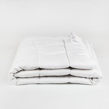 Одеяло натуральное детское стеганое окантованное 100х150 Baby Cotton Grass хлопок / лён - всесезонное light (250 гр.)