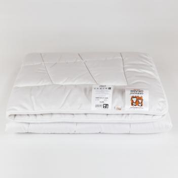 Одеяло детское на летний сезон стеганое окантованное 100х150 Baby Cotton Grass хлопок / лён - всесезонное light (250 гр.)