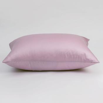 Комплект розовых наволочек шелковистые (50х70 - 2 шт.) Lilac Brilliant Grass - Лиловый