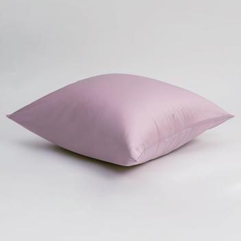 Комплект розовых наволочек шелковистые (70х70 - 2 шт.) Lilac Brilliant Grass - Лиловый