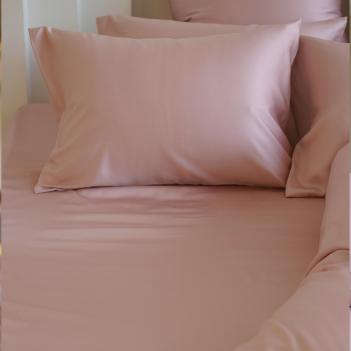 КПБ евро нежно-розовый (200х220; 50х70 - 2 шт; 240х260) Rose Brilliant Grass - Розовое