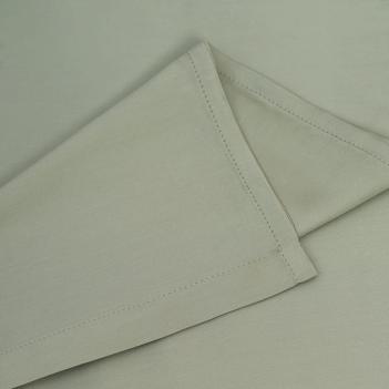 Постельное белье семейное (150х200 - 2 шт; 70х70 - 2 шт; 240х260) Olive Brilliant Grass - Оливковый отделка простыни