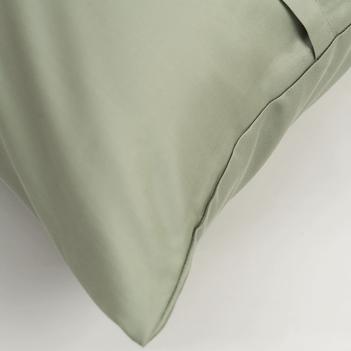 Постельное белье семейное (150х200 - 2 шт; 50х70 - 2 шт; 160х200х40) Olive Brilliant Grass - Оливковый наволочка на запахе
