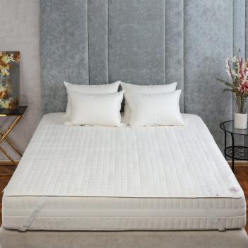 Наматрасник непромокаемый хлопковый 90х200 Mattress Cotton Drysoft Grass - легкий (360 гр.)