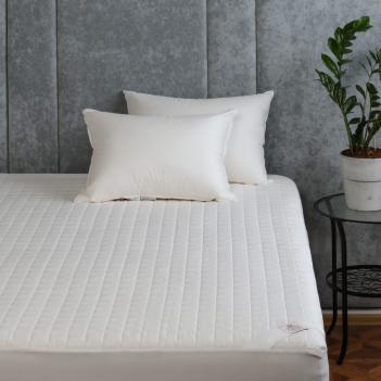 Наматрасник премиум непромокаемый на резинке 90х200 Mattress Cotton Drysoft Grass - легкий (360 гр.)