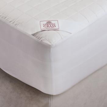 Наматрасник непромокаемый на резинке 90х200 Mattress Cotton Drysoft Grass - легкий (360 гр.) от German Grass