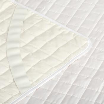 Наматрасник непромокаемый водонепроницаемый 90х200 Mattress Cotton Drysoft Grass - легкий (360 гр.)