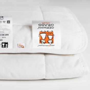 Одеяло детское 100х150 Baby Cotton Grass 100% хлопок - легкое детально