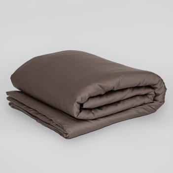 Пододеяльник сатин (240х220) Havana Brown Brilliant Grass - Коричневый