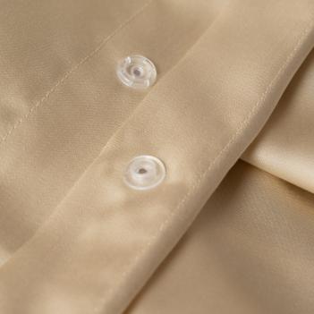 Пододеяльник на кнопках 240х220 Vanilla Brilliant Grass - Бежевый