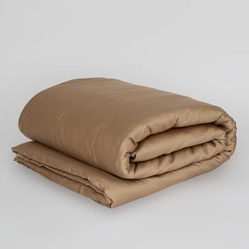 Пододеяльник золотисто бежевый 200х220 Sand Brilliant Grass - Песочный 100% тенсель