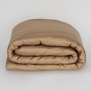 Постельное белье полутороспальное (150х200; 70х70 - 2 шт; 160х200x40) Sand Brilliant Grass - Песочный премиум сатин