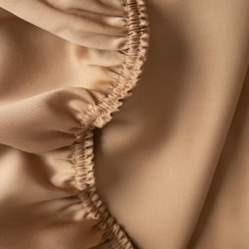 Постельное белье полутороспальное (150х200; 70х70 - 2 шт; 160х200x40) Sand Brilliant Grass - Песочный отделка простыни