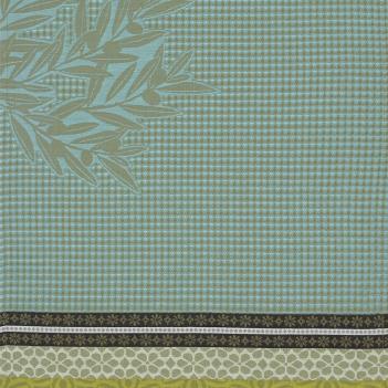 Полотенце кухонное вафельное 38х54 Alpilles - Зеленое от Le Jacquard Francais (Жаккард Франсе) франция