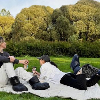 Тапочки непромокаемые 40/45 Comfort Socks Travel Grass - Бежевые German Grass