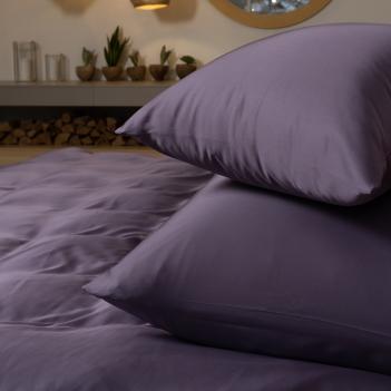 Постельное белье темное 1 5 (150х200; 50х70 - 2 шт; 240х260) Violet Brilliant Grass - Фиолетовое - ткань детально