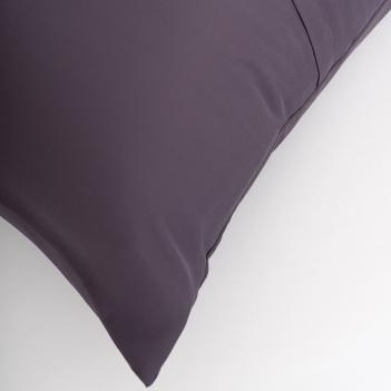 Постельное белье евро (200х220; 70х70 - 2 шт; 160х200x40) Violet Brilliant Grass - Фиолетовое наволочка на запахе