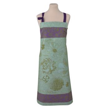 Фартук 90x96 Fleurs a Croquer - Зеленый от Le Jacquard Francais (Жаккард Франсе) хлопок 100%