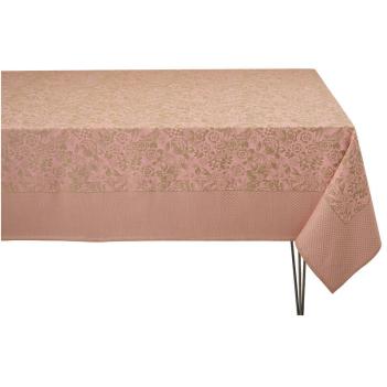 Скатерть с водоотталкивающим покрытием 175x250 Osmose - Пыльная Роза Le Jacquard Francais (Жаккард Франсе) 