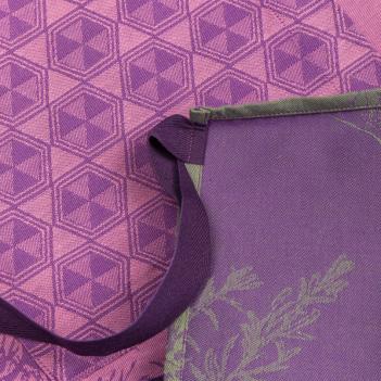 Фартук премиум 90x96 Miel de nectar - Фиолетовый от Le Jacquard Francais (Жаккард Франсе) 