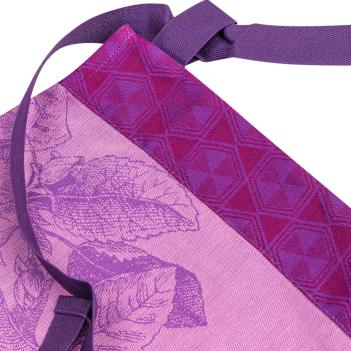 Фартук 90x96 Miel de nectar - Фиолетовый от Le Jacquard Francais (Жаккард Франсе) хлопок 100%