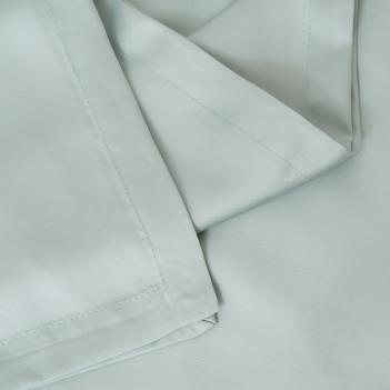 Постельное белье евро (200х220; 50х70 - 2 шт; 240х260) Sea Wave Brilliant Grass - Бирюзовое отделка простыни