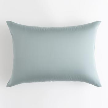 Постельное белье евро (200х220; 50х70 - 2 шт; 180х200x40) Sea Wave Brilliant Grass - Бирюзовое 100% тенсель