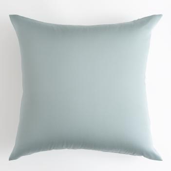 Постельное белье евро (200х220; 70х70 - 2 шт; 180х200x40) Sea Wave Brilliant Grass - Бирюзовое 100% тенсель