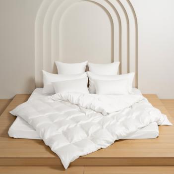 Пододеяльник премиум (160х220) Arctic White Brilliant Grass - Белый