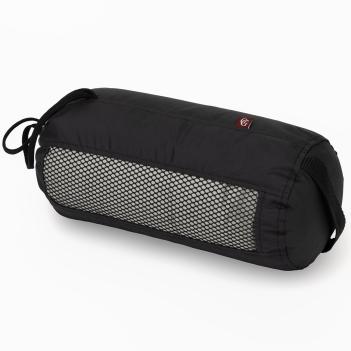 Плед одеяло в сумке пуховый 140x200 Travel Plaid Grass - Серый от German Grass (Герман Грасс)