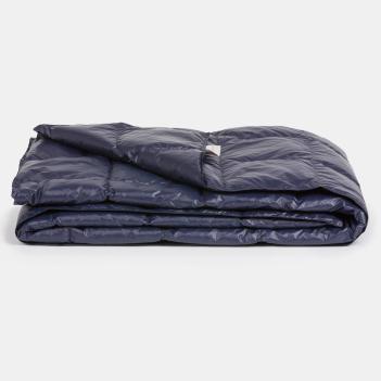 Плед в дорогу пуховый 140x200 Travel Plaid Grass - Серый от German Grass (Герман Грасс)