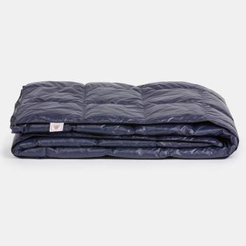 Плед дорожный пуховый 140x200 Travel Plaid Grass - Серый от German Grass (Герман Грасс)