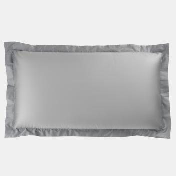 Комплект наволочек (50х90 - 2 шт.) Ash Grey Allure Grass 100% Египетский хлопок - Светло-серый