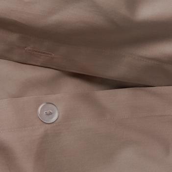 Пододеяльник на пуговицах евро (200х220)Brownie Allure Grass 100% Египетский хлопок - Молочный шоколад