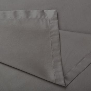 Простыня (180х240) Graphite Allure Grass 100% Египетский хлопок - Темно-серый