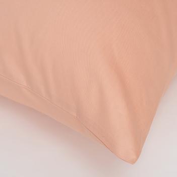 Набор наволочек гладкий сатин хлопок (70х70 - 2 шт.) Apricot Palette Grass - Абрикосовый