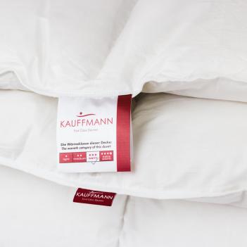 Одеяло пуховое евро 200х220 Kauffmann Comfort Decke пух / перо -  теплое (972 гр.) кауфмн
