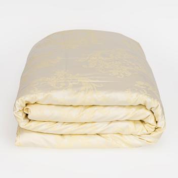 Пододеяльник жаккард с цветочным рисунком 150х200 Golden Palette Grass - Золотистый