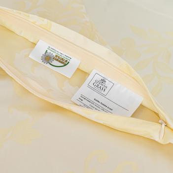 Пододеяльник на молнии жаккард 150х200 Golden Palette Grass - Золотистый