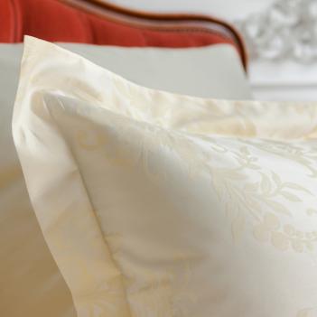 Постельное белье 100% хлоопок жаккард семейное (150х200 - 2 шт) Golden Palette Grass - Золотистое