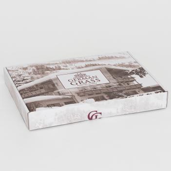 Пододеяльник на пуговицах (240х220) Graphite Allure Grass 100% хлопок сатин - Темно-серый - упаковка