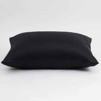 Комплект наволочек классических премиум класса (50х70 - 2 шт.) Dark Onyx Allure Grass Classic - Черный с синеватым отливом